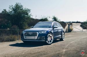 Audi SQ5 3.0 TFSI by Pacific German on Vossen Wheels (LC-108T) 2018 года 